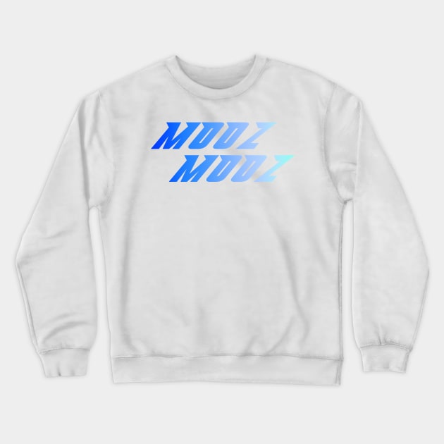 &#39;MOOZ MOOZ&#39; Typography Design Crewneck Sweatshirt by StylishTayla